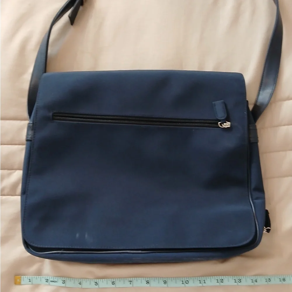Chic Navy Blue Women's Satchel